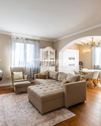QUADRILOCALE AL COPPO CON GIARDINO E GARAGE