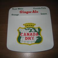 CANADA DRY PIATTO RENDIRESTO vintage anni 60 raro