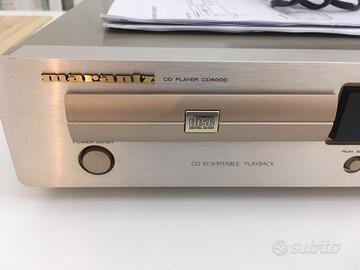 LETTORE CD MARANTZ CD-6000 VINTAGE
