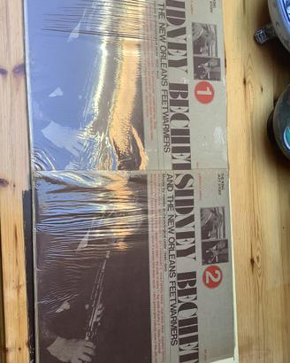 4 dischi vinile 33 jazz Sidney Bechet