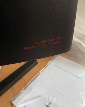 Monitor da videogiochi danneggiato