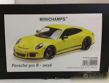PORSCHE 911 R 2016 MINICHAMPS SCALA 1:12...