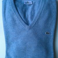 LACOSTE originale Maglione pura Lana 100% taglia 4
