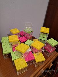 set scatole plexiglass bomboniera