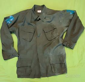 Camicione antivento, verde militare, Yellow Fever