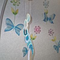 Campanello a vento in agata colorata