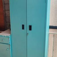 armadio in metallo 2 ante