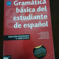 Gramática básica del estudiante de español