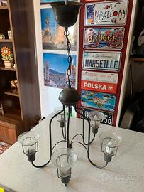 Lampadario a 5 luci