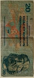 20 Corone Cecoslovacchia 1970