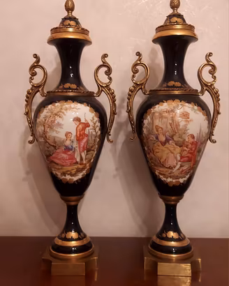 Vasi porcellana blu "francesi" 