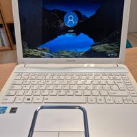 Notebook Toshiba 13,3" Intel i3-Win10-funzionante