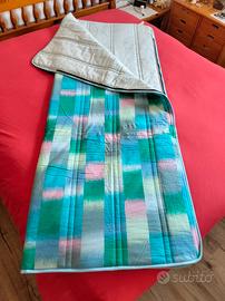 Sacchi a pelo leggeri con lenzuola in cotone+plaid