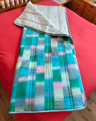 Sacchi a pelo leggeri con lenzuola in cotone+plaid