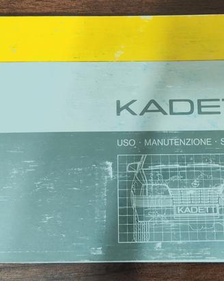 libretto uso manutenzione Opel kadett