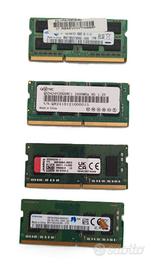 Stock Memorie RAM Laptop (DDR4 & DDR3)