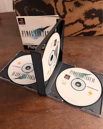 Final Fantasy VII - 3 Cd’s PlayStation 1
