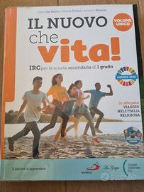 libro x scuola media il nuovo che vita! religione