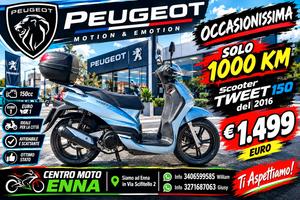 Peugeot Tweet 150 - 2016 Solo 1000Km