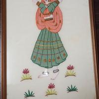 quadro fatto a mano con cornice