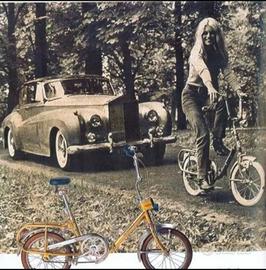 Bici rara Carnielli Graziella Oro da collezione