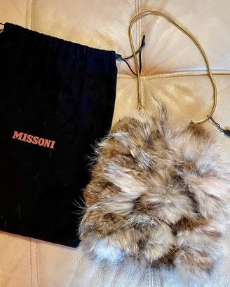 Borsa Missoni pellicciotto
