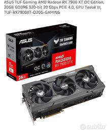 AMD Radeon RX 7900 XT OC Edition 20 GB GDDR6
