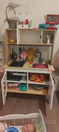 Cucina Giocattolo Ikea ed accessori(cibo, etc.)