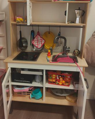 Cucina Giocattolo Ikea ed accessori(cibo, etc.)