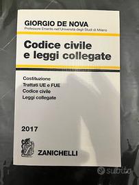 Codice Civile E Leggi Collegate 2017. Zanichelli
