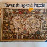 puzzle Ravensburger "antico mappamondo"