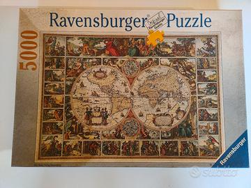 puzzle Ravensburger "antico mappamondo"