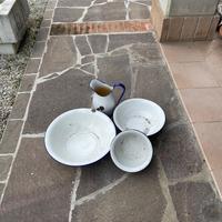 Catino con brocca anni cinquanta