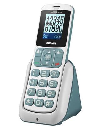 BRONDI AMICO HOME CELLULARE GSM PER ANZIANI CON TA