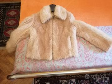 pelliccia di visone corta