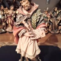 scultura in legno sant Giovanni Nepomuceno 