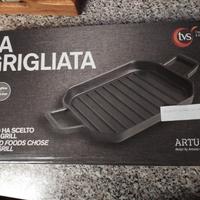 Griglia bistecchiera ghisa artusi