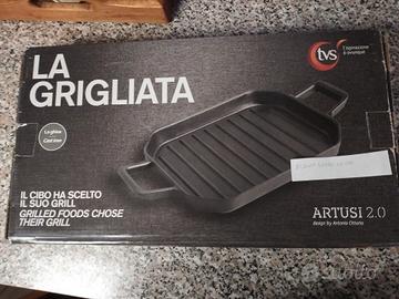 Griglia bistecchiera ghisa artusi