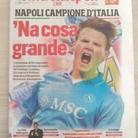 Corriere dello sport Napoli scudetto 2025