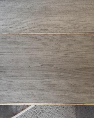 Lotto di parquet / pavimento laminato grigio