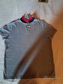 Polo uomo Moncler grigia taglia L