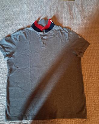 Polo uomo Moncler grigia taglia L