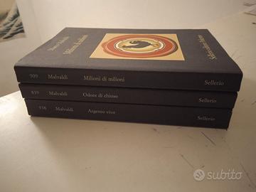set 3 libri Marco Malvaldi - sellerio