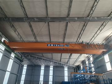 Gru elettrica a ponte Carroponte 5 T come nuovo 