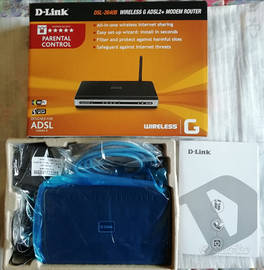 D-Link Modem Router DSL-2640b Wireless