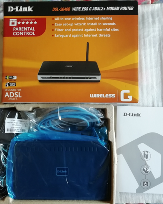 D-Link Modem Router DSL-2640b Wireless