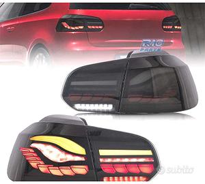 FANALI FULL LED VOLKSWAGEN VW GOLF 6 08-12 BARRE L