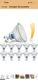 10 Farettti led GU10 6watt