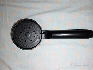 Soffione doccia nero