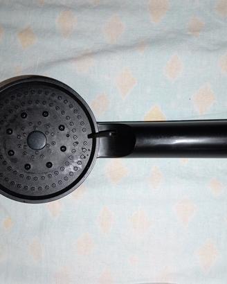 Soffione doccia nero